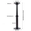 New RV Table Leg 18.11 To 27.76in Adjustable Aluminum Alloy Removable Table Base Mount for RV Campervan Boat Yacht Deck