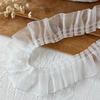 Handmade Lace Trim: Mesh for Baby Clothes, Curtains, Skirts, Pleated Decorative Fabric