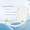Square 03B-PP Material (width 34.5cm, Length 39-47cm) Thick Toilet Seat Cover for Household Use