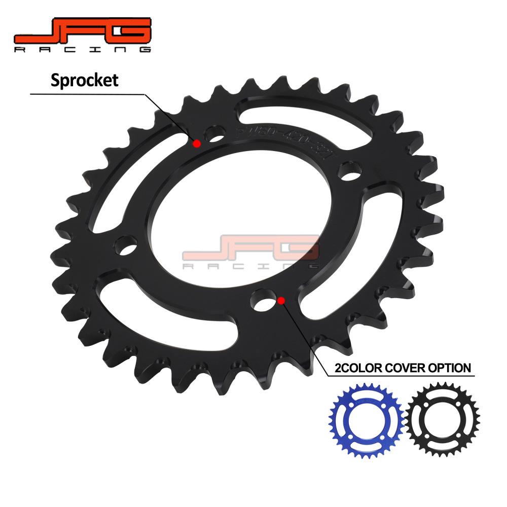 PW80 Off-Road Motorcycle CNC Aluminum Alloy 7075 Drive Sprocket