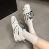 New Breathable and Thick-soled Casual Sports Shoes for Women with Retro Style