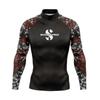 Men Women Quick Dry Rash Guard Long Sleeve UV Protection Swim Shirt Surfing Snorkeling Diving Summer Water Sports