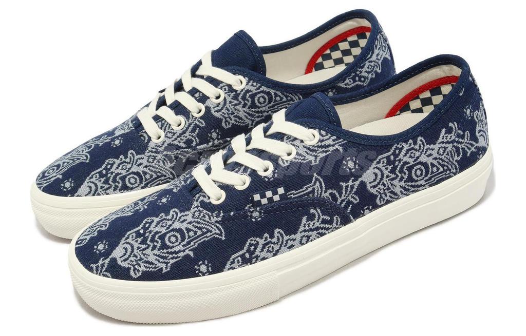 Authentic Skate Vans 'Navy Paisley' VN0A5FC8FRP