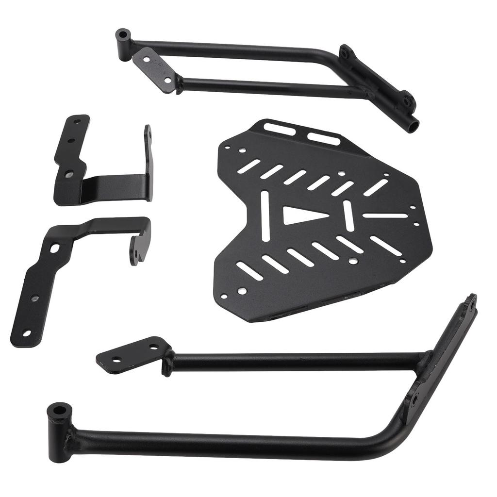 Motorcycle Rear Luggage Rack Carbon Steel Strong Load Bearing Secure Support Cargo Carrier Holder Bracket Replacement