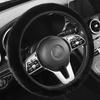 New Energy Vehicle Winter Anti Slip Plush Warm Steering Wheel Cover, Wear-resistant and Fashionable Universal Car Handle Cover