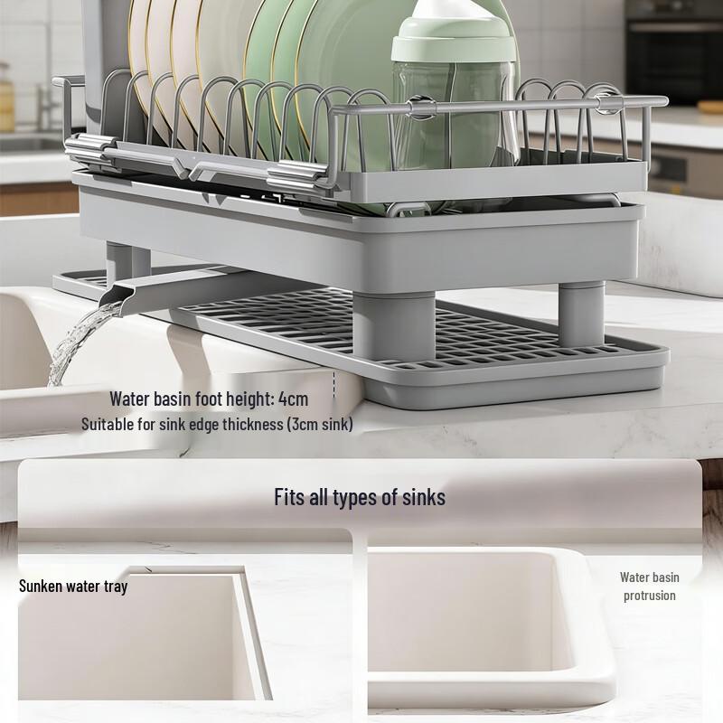 You Shu Kitchen Sink Dish Drying Rack