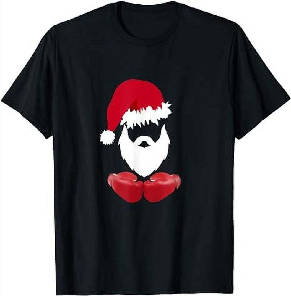 Merry Christmas Santa Claus Boxing TShirt S