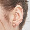 [CRANNE] 14K X-Line Earrings C24EB326