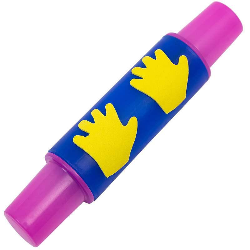 Children's Round Sponge Paint Brush for Art & DIY