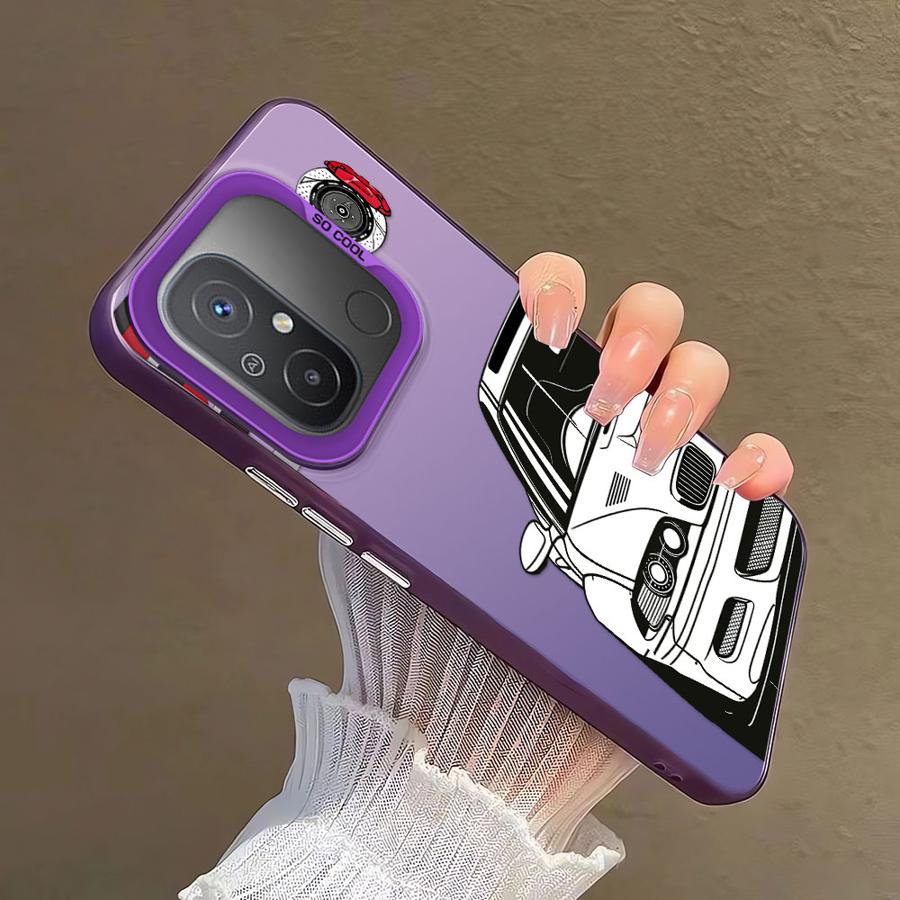 Case for Xiaomi Poco X3 NFC C50 C61 X3 Pro C51 Phone Cover JDM Sport Car