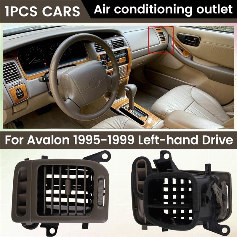 NEW-A/C Panel Grille Cover For TOYOTA Avalon 1995-1999 Front Right Side Dashboard Air Conditioning Outlet Assembly