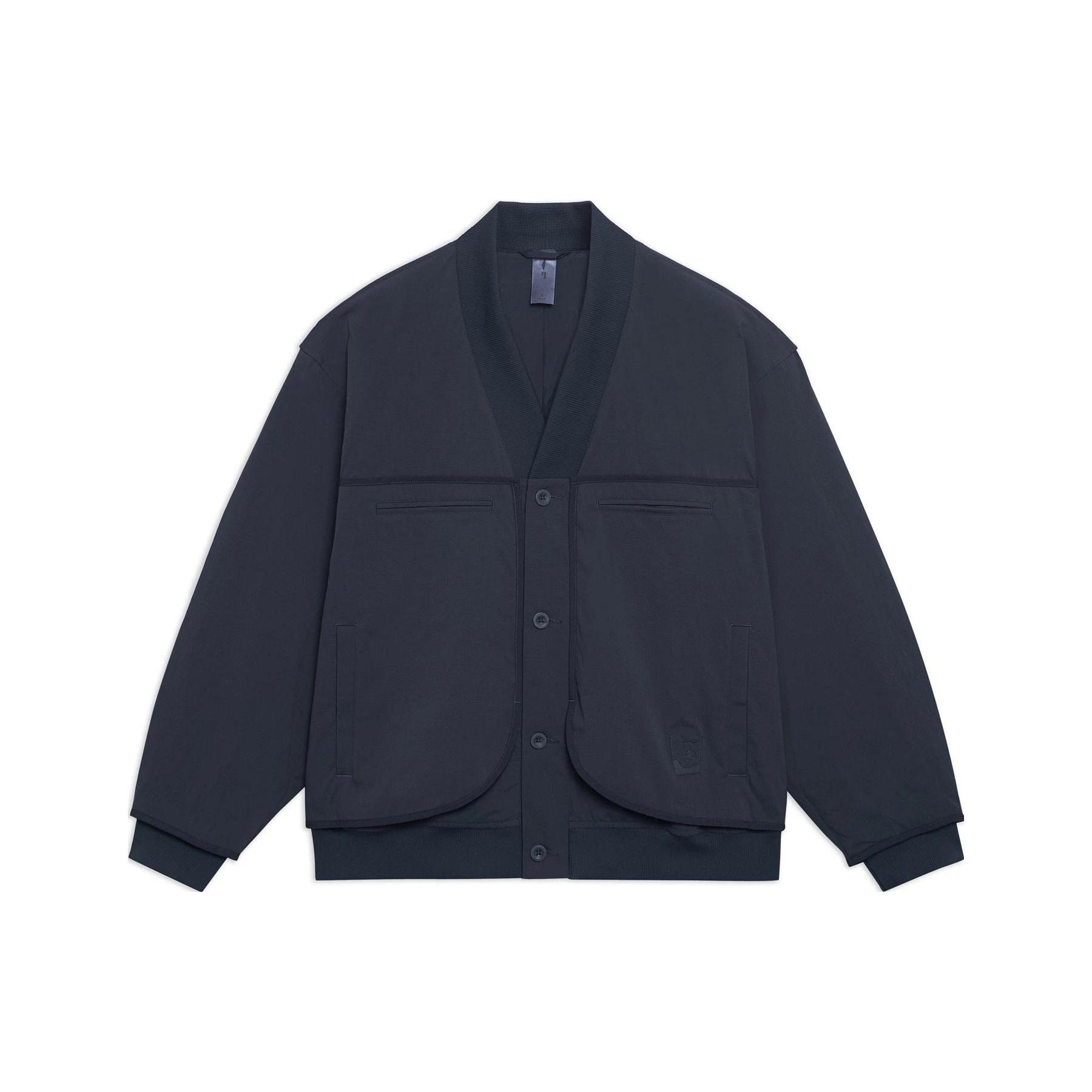 Li Ning X Jackie Chan Kung Fu Collection Jackets Men s Black V neck Moderate Other AFDT115-1 M