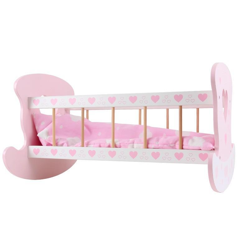 Early Childhood Education Simulation Crib Toddler Role-playing Playhouse Shaking Bed Toy