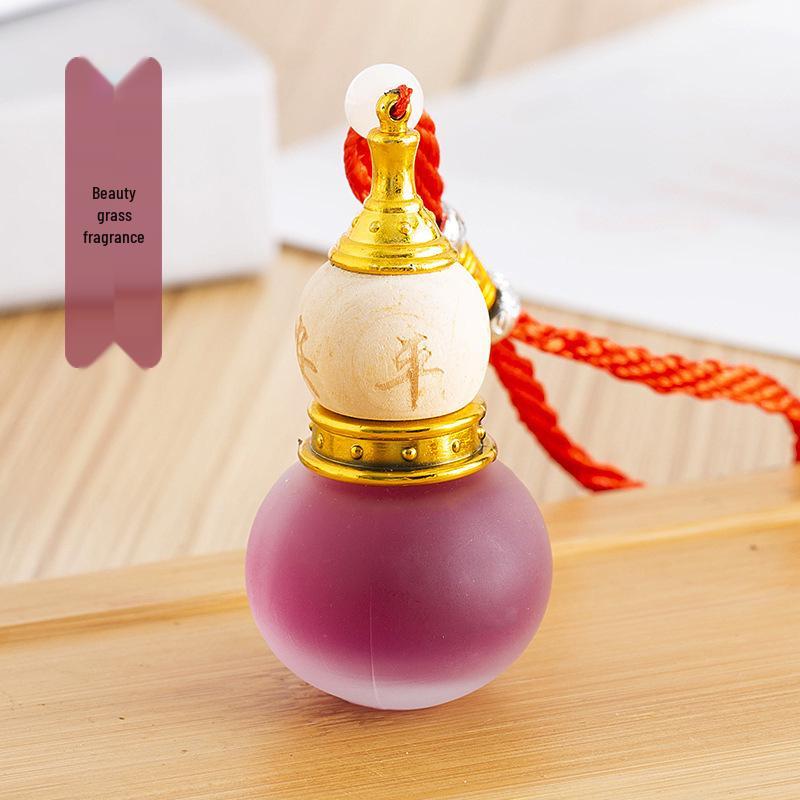 Gourd Pendant Car Air Freshener: Long-lasting, Light Fragrance Essential Oil Perfume