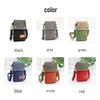 Solid Color Canvas Crossbody Phone Bag - Women's Shoulder Purse