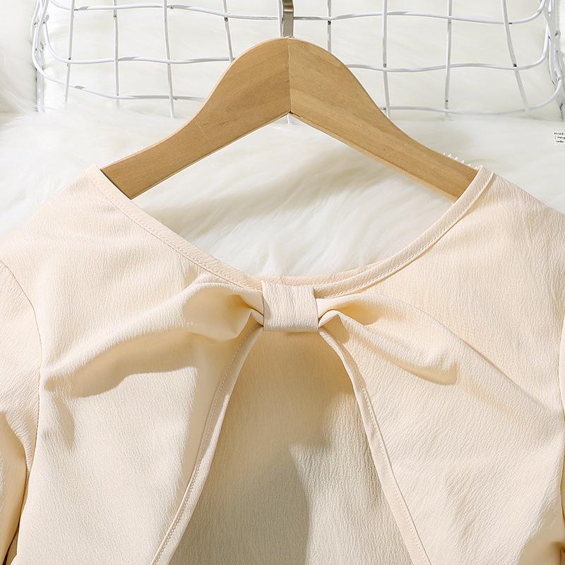 Girls' Dress Spring Children's Sweet Floral Halter Dress Long-sleeved Coat