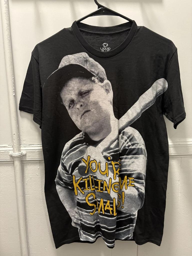 The Sandlot Shirt Mens Small Liquid Blue You're Killing Me Smalls Movie