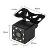 8/12LED Licht Nachtsicht Auto Rückansicht Kamera Universal Backup Parkplatz Kamera Wasserdichte 170 Weitwinkel HD Farbe bild