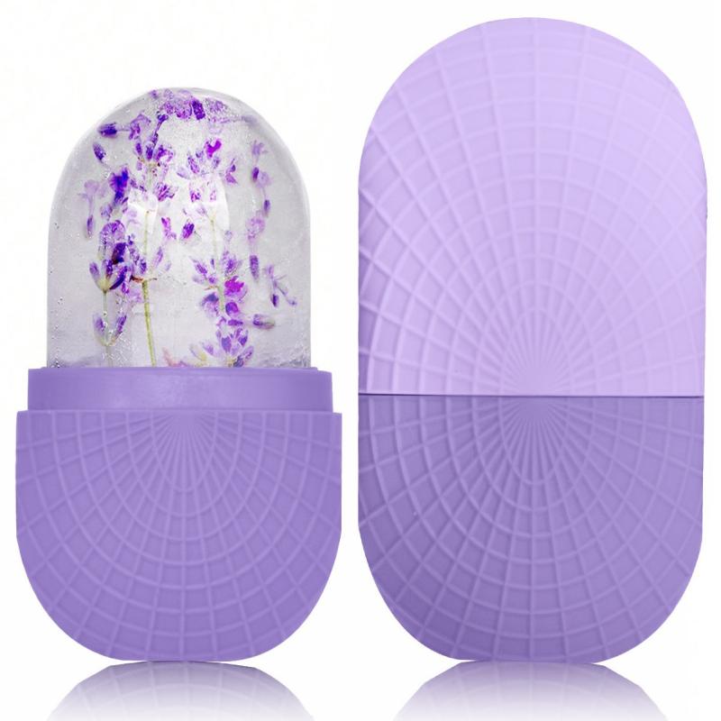 Silicone Ice Roller for Face and Eyes – Reusable, Leak-Proof Facial Massager for Cooling and Skin Firming