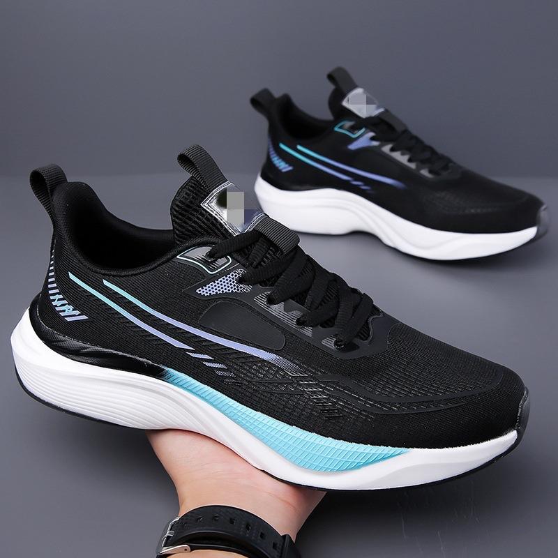 

Men s shoes four seasons new ultra-light and breathable sports shoes comfortable trendy shoes men s thick-soled cushioning running shoes one 2025 44