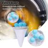 Laundry Ball Mesh Filter Bag Washing Machine Hair Removal Device Floating Pet Fur Catcher Laundry Hair Removal Cleaning Mesh Bag
