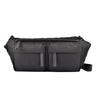 Leather Accents Casual Waist Bag