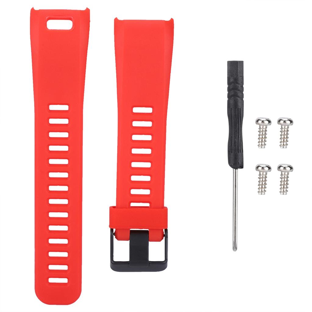 Ersatz-Silikon-Sportarmband Armband für Vivosmart HR (Weiß)