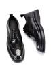 Men's Genuine Leather Brogue Lace-up Shoes: Spring/Autumn Style, Thick Sole, Carved Cowhide, British Business Casual