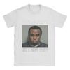 Men's Retro Aint No Party Like a Diddy Party T Shirt  Clothes Funny Short Sleeve Crewneck Tee Shirt Summer T-Shirts