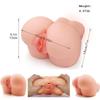 Super Realistic Big Ass Male Masturbator Artificial Women Vagina Masturbator 3D Sex Doll For Man Adult Sex Toys Masturbator