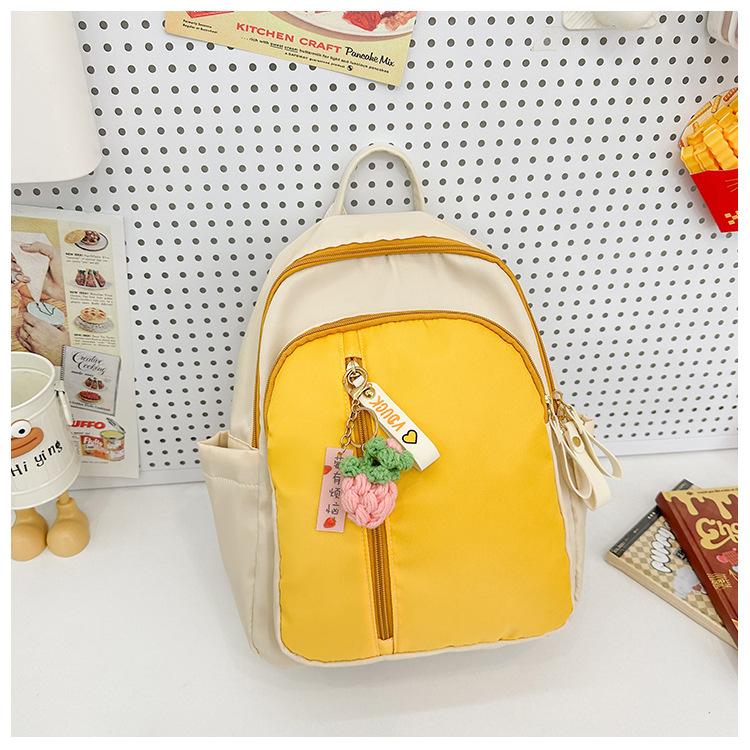 School bag High value school bag 3-6 Simple and light commuting Fashion versatile Large capacity