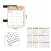 Smudge-proof Daily Planning Calendar 12-month Schedule Planner New Countdown Calendar  Home Use