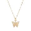 Butterfly Necklace Women'S High Value Light Luxury Trend Temperament Same Neck Chain