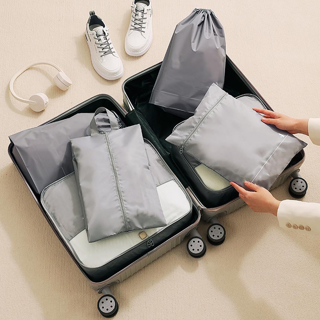 Travel Storage Bag Set Waterproof Portable Luggage Packing Bags for Clothes Cosmetics Toiletries Sho