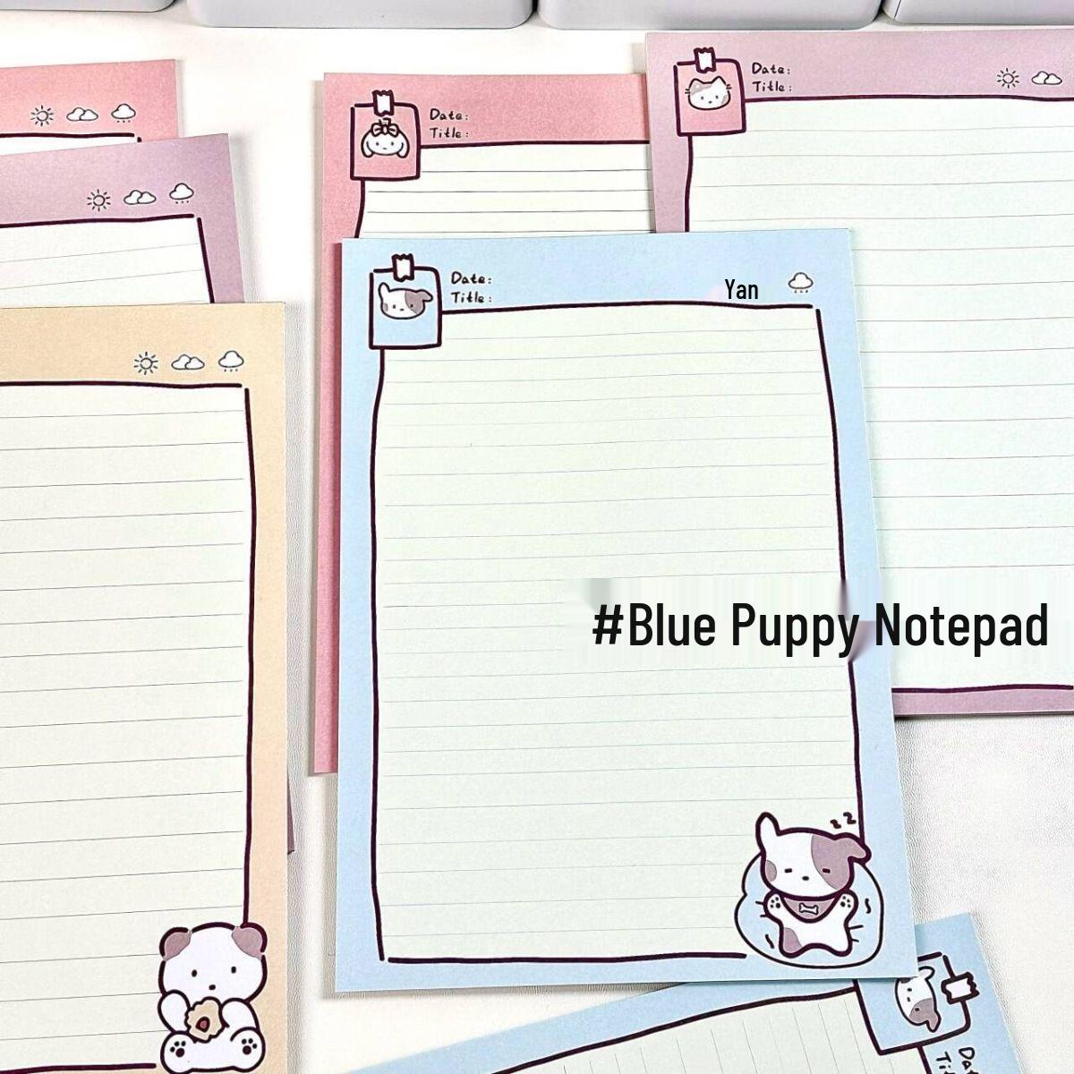 

Милый минималистичный блокнот для студентов B5 с отрывными липкими заметками