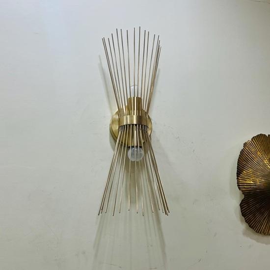 

Бра из латуни в стиле середины века, ручной работы, декоративный элемент