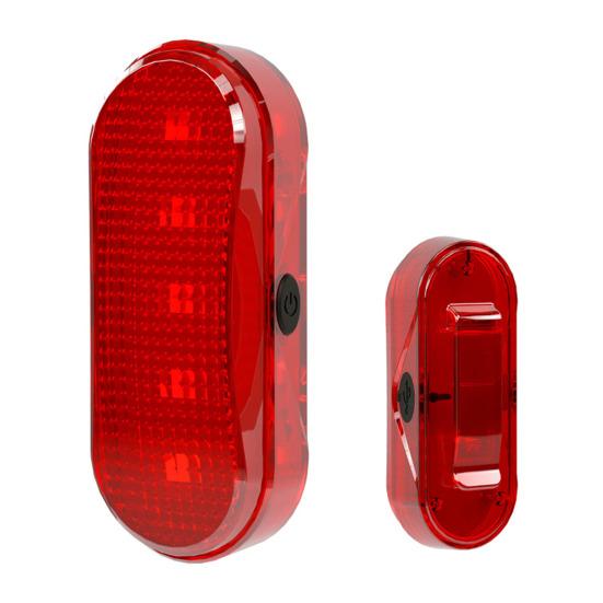 Bicycle Tail Light with Brake Sensor Waterproof USB Rechargeable Universal MTB Road Mountain Bike Cycling Night Riding Warning Rear Lamp