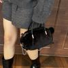 Small Cute Cat Cross Bag Fluffy Fur Women's Handbag New Simulated Cat Bag  for Ladies