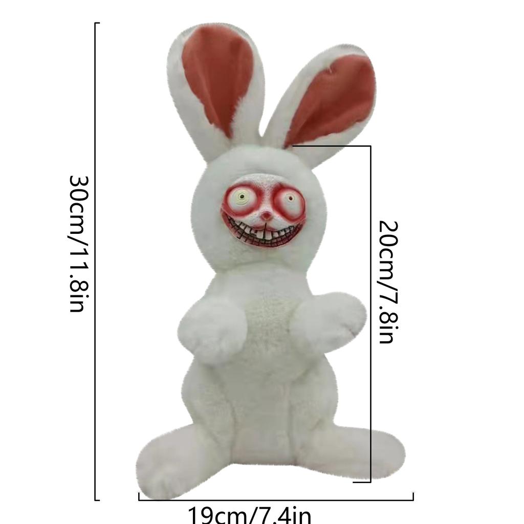 Crazy Bunny Cartoon Plush Doll Toy Gift Cartoon Style Children's Ragdoll Doll