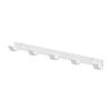 Yamazaki Gypsum Board TweezersWood Screws Included Wall Hook Compatible W30 White W30D3H2.2cm Smart Hanger Wall-Mounted Concealed Holes 1568