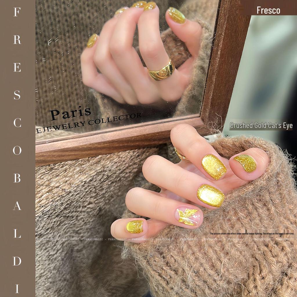 Xiaoying Magnetic Cat Eye Gel: 5g Superfine Nail Polish Light Therapy - Versatile Colors.