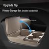 Compatible with 26 Geely Xingyue L models, this dustproof silicone storage box fits under the center console for convenient storage.