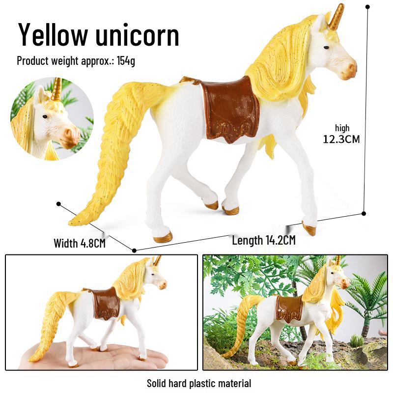 European Mythology Pegasus & Unicorn Children's Toy Figurine Set