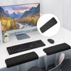 Soft Fabric Mouse Wrist Support Pad With AntiSlip Base For Office Desk Edges And Computer Use