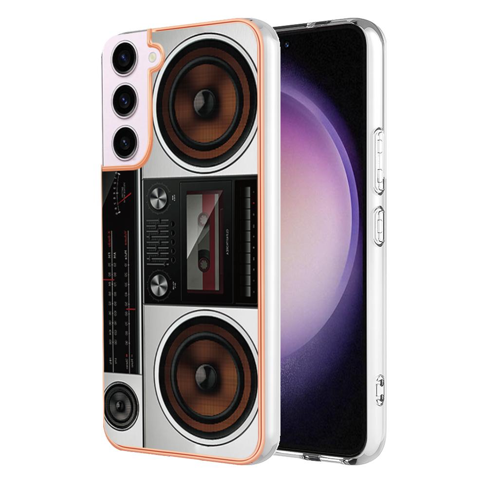 Für Samsung Galaxy S20, S21, S22, S23, A13, A14, M11, M31, M51, Note20... Tiere, Leopard, Bier Musterdrucke In-Mold-Dekoration ultradünne weiche Handyhülle