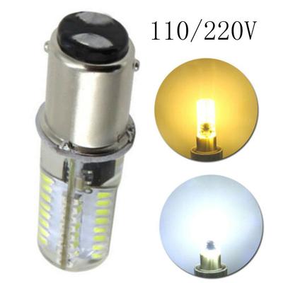 110/120V 2.6W LED Corn Bulbs White/Warm White Energy Saving  BA15D Crystal Lamp for Sewing Machine High Brightness Led Light