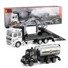 Children's Garbage Sorting Alloy Toy Car Large Size Pullback Rescue Towing Sprinkler Truck Combination Kids Toy Car Gift B99