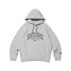 Reebok Vector93 Archive Logo Hoodie   Light Gray