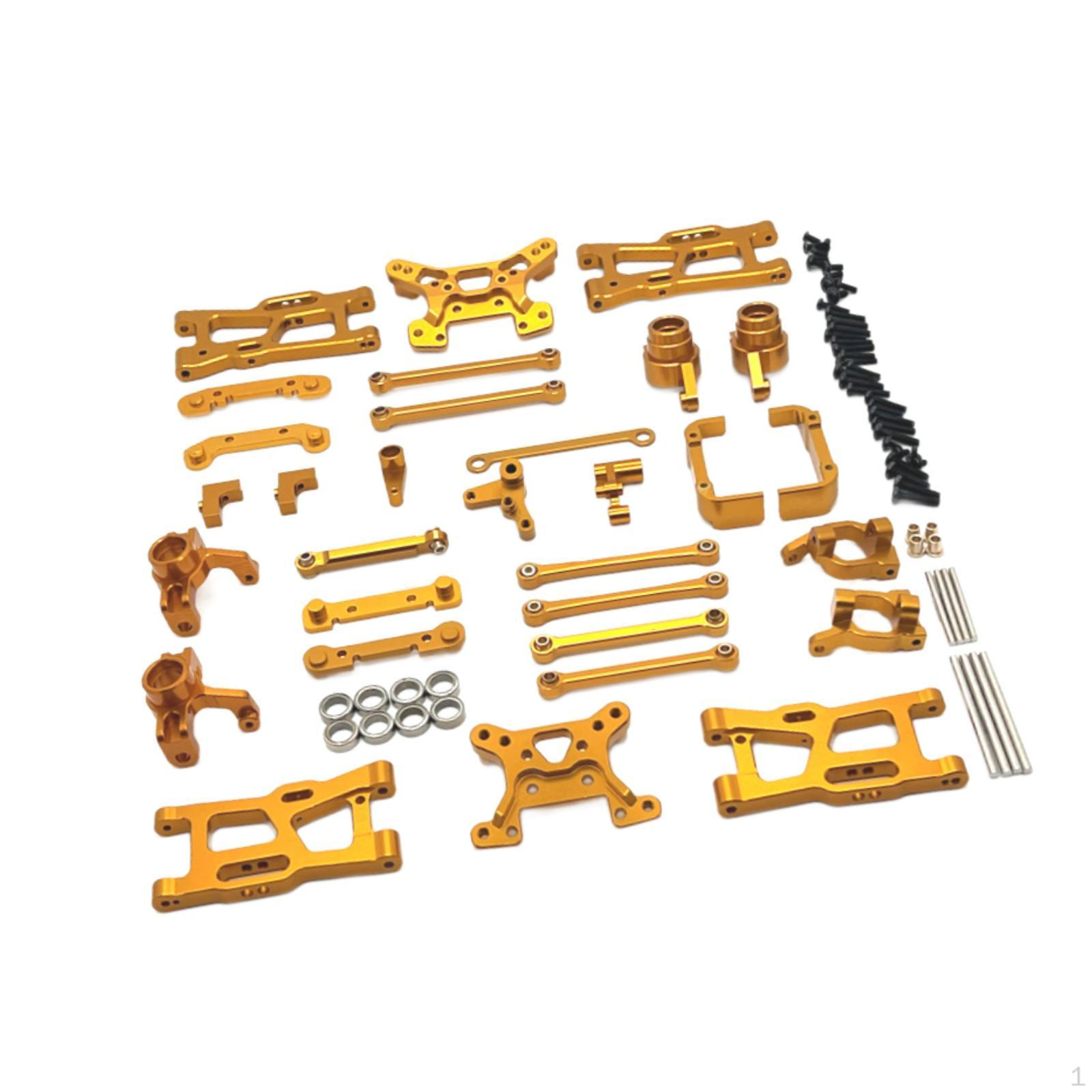 

Набір високоякісних алюмінієвих чашок керма для вантажівки з радіоуправлінням у масштабі 1/14 золотий