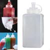 Bottle Ketchup Dispenser Reusable Wide Opening Mouth Sauce for Restaurants
